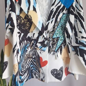 Blazer Cebra Glamour