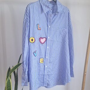 Camisa Parches Love