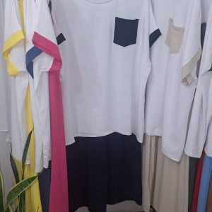 Conjunto blusa bolsillo