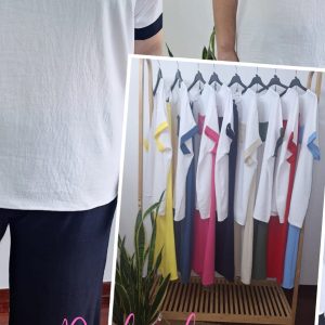 Conjunto blusa bolsillo