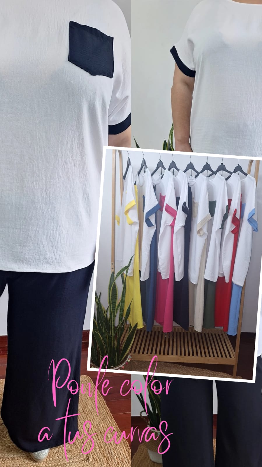 Conjunto blusa bolsillo 1 Conjunto blusa bolsillo